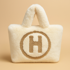 Cozy Plush H Tote Bag