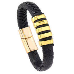 Classic Men's Leather Bracelet New Style Hand-woven Multi-layer Combination Accessory Fashion Man Jewelry 1