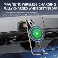 J37 VACUUM SUCTION WIRELESS CHARGING PHONE HOLDER