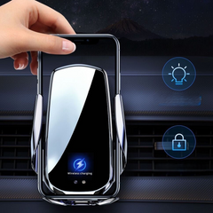 Car Mount Wireless Charging Phone Holder Automatic Sensing Magnetic Absorption Car Air Vent Mount Navigation Holder Universal