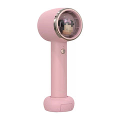 Portable Mini Handheld Turbo Fan – Long Battery Life, USB Rechargeable, 3-in-1 Desk Fan & Phone Stand