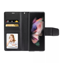 Hanman Mill Series Leather Wallet Flip Case-SAMSUNG Z FOLD6