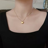 Ladies Necklace Stainless Steel Classic Heart