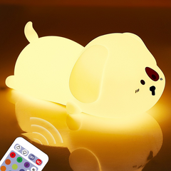 LED TOUCHLIGHT SOFT SILICONE LAMP-DOG