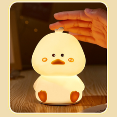 LED TOUCHLIGHT SOFT SILICONE LAMP-DUCK