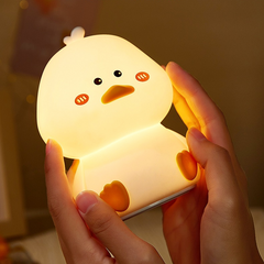 LED TOUCHLIGHT SOFT SILICONE LAMP-DUCK