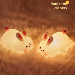 LED TOUCHLIGHT SOFT SILICONE LAMP-RABBIT