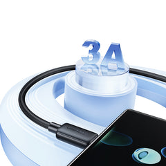 USAMS-SJ693 Type-C 3A Striped Data Cable 2m