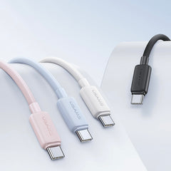 USAMS-SJ696 60W Data Cable Type-C To Type-C 2m