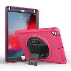 IPAD 7th/8th/9th 10.2inch 360 Rotating Rugged Hand Strap Case