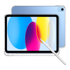 IPAD AIR6(2024/2025) 13 inch CLEAR BACK CASE with pen holder