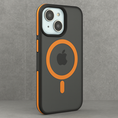 Dual Tone Magnetic DropProof Case For iPhone 16Pro