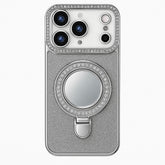 Rhinestone Glitter Mirror MagSafe Case with Ring Stand iPhone Air
