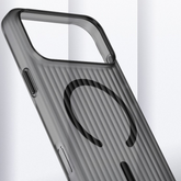 Anti-Slip Tile Stripe Frosted Semi-Transparent MagSafe Shockproof Case iPhone Air