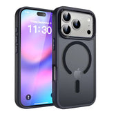 Electroplated Camera Frame Frosted Semi-Transparent MagSafe Shockproof Case iPhone Air