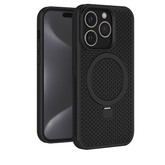 Magnetic Stand Ventilated Shockproof Case For 16 Plus