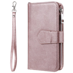 Samsung S25 Plus-Premium Detachable PU Leather Wallet Phone Case