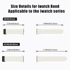 Folding Buckle Magnetic Strap for Apple Watch 42/44/45/49MM
