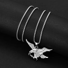 Flying Eagle Pendant Necklace