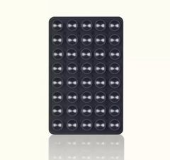 Double-Sided Silicone Suction Pad Pink