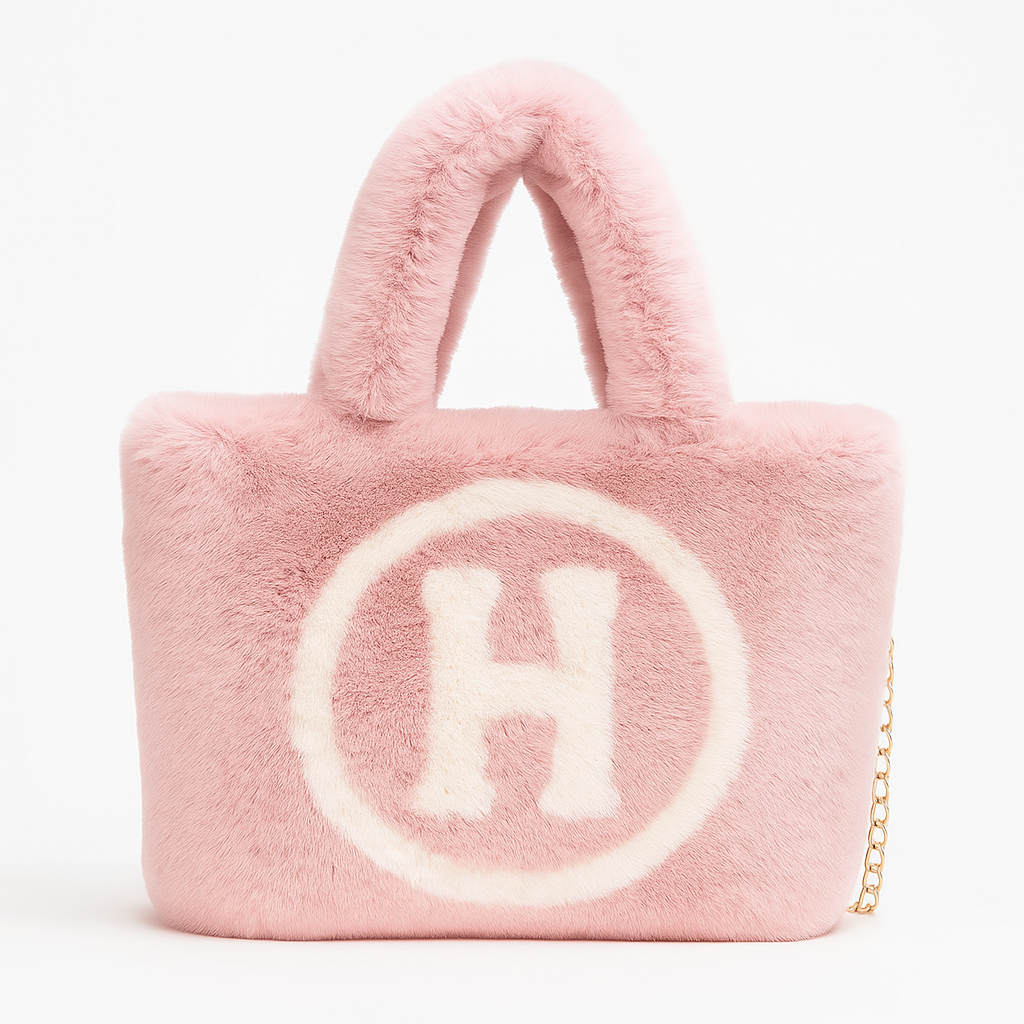 Cozy Plush H Tote Bag