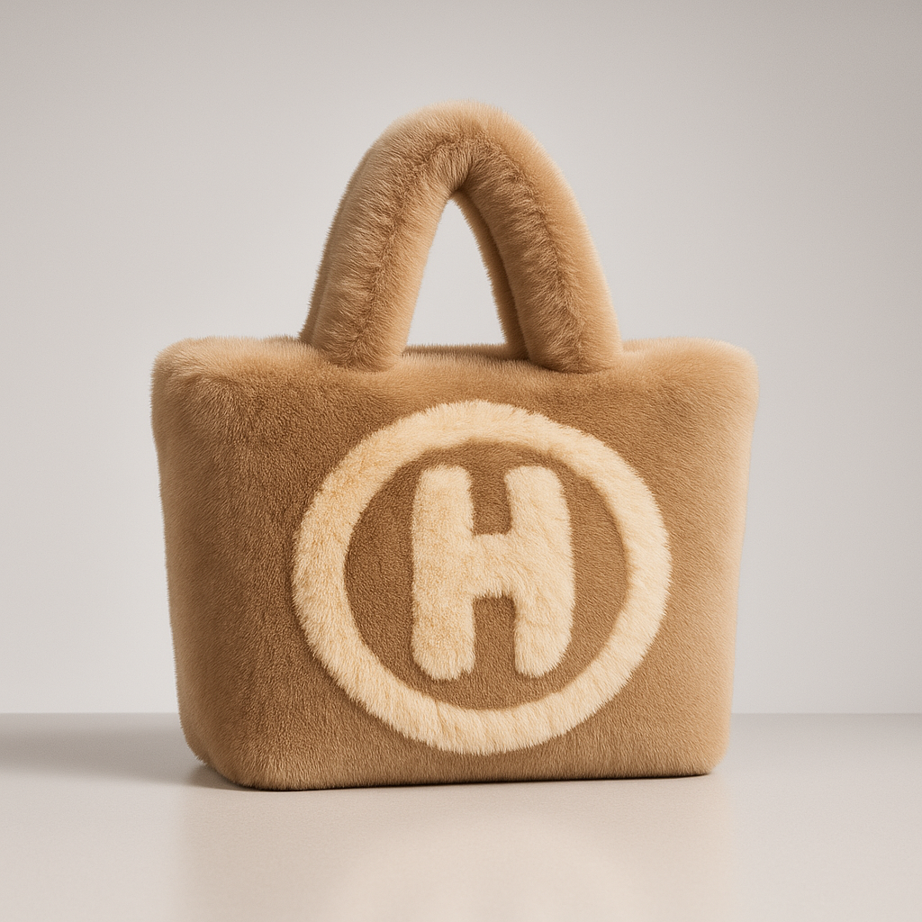 Cozy Plush H Tote Bag