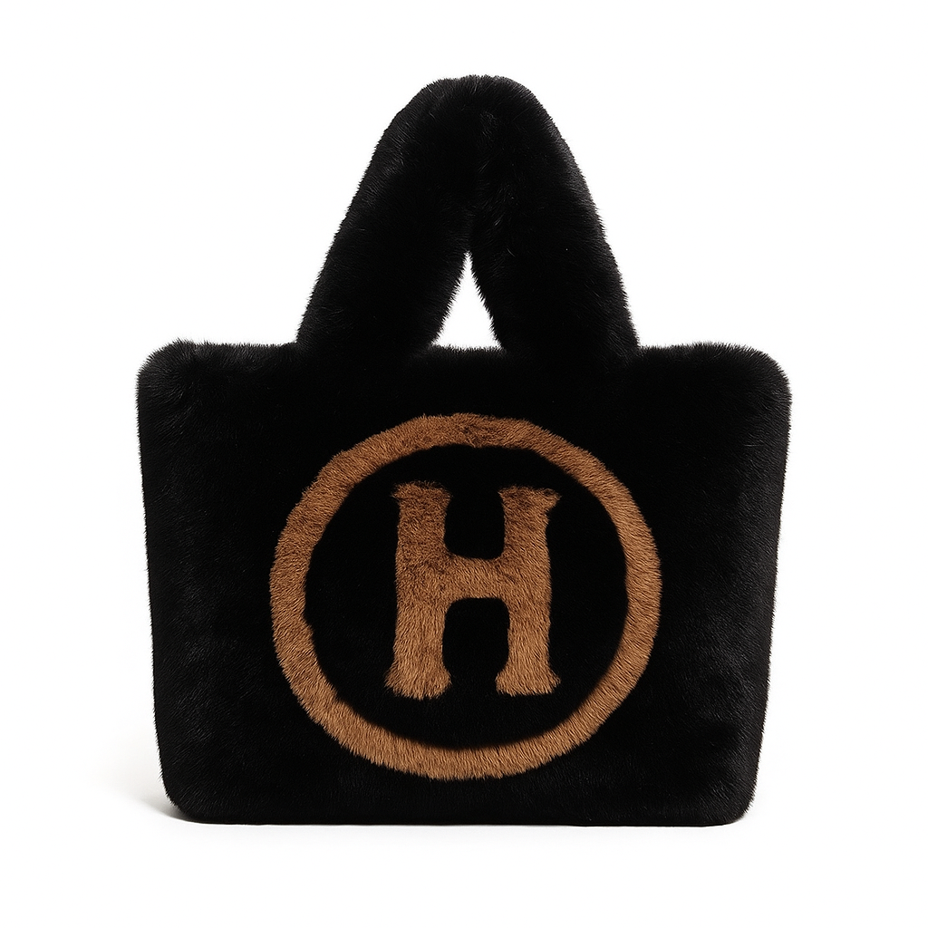 Cozy Plush H Tote Bag