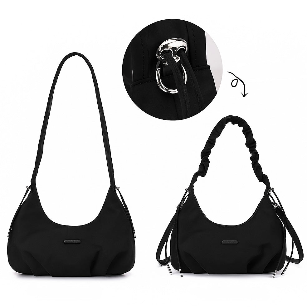 Ruched Shoulder Bag