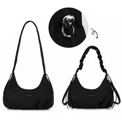 Ruched Shoulder Bag