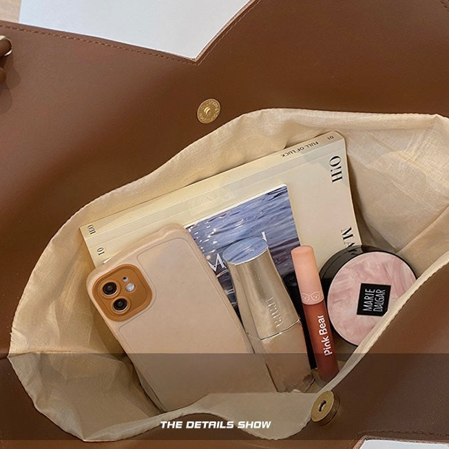 Woven Straw Tote Bag