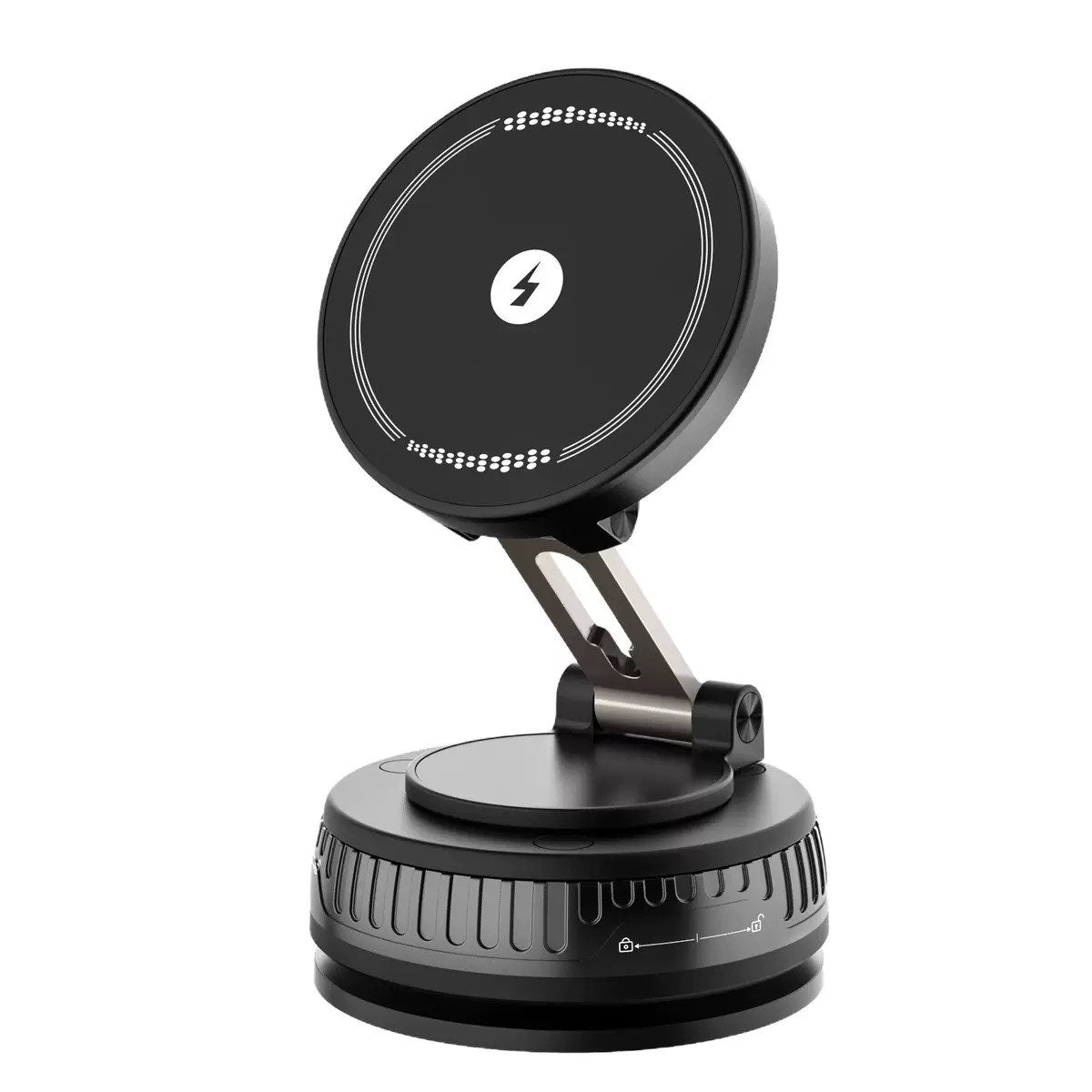 J37 VACUUM SUCTION WIRELESS CHARGING PHONE HOLDER
