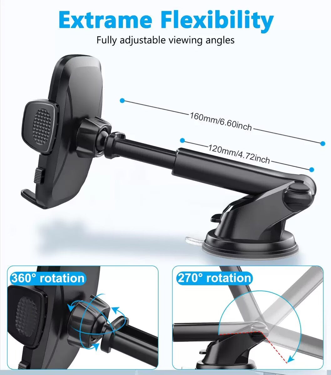 085X4 FOR DASHBOARD AND WINDSCREEN-PHONE CAR HOLDER