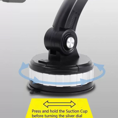 POP UP SUCTION CUP-PHONE CAR HOLDER