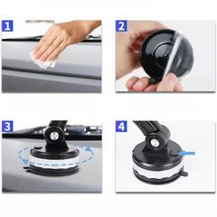 POP UP SUCTION CUP-PHONE CAR HOLDER