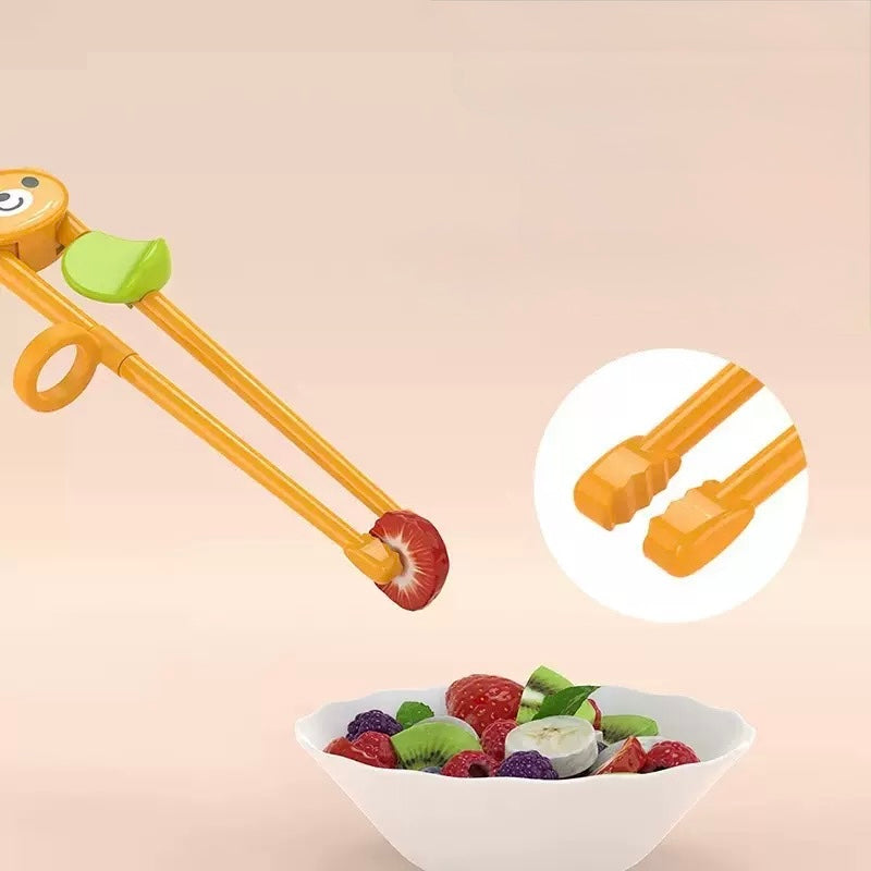 1 Pair Multi Color Cute Animal Learning Training Chopsticks For Kids Children Chinese Chopstick Learner Gifts