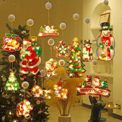Christmas Window Hanging LED Decoration Lights