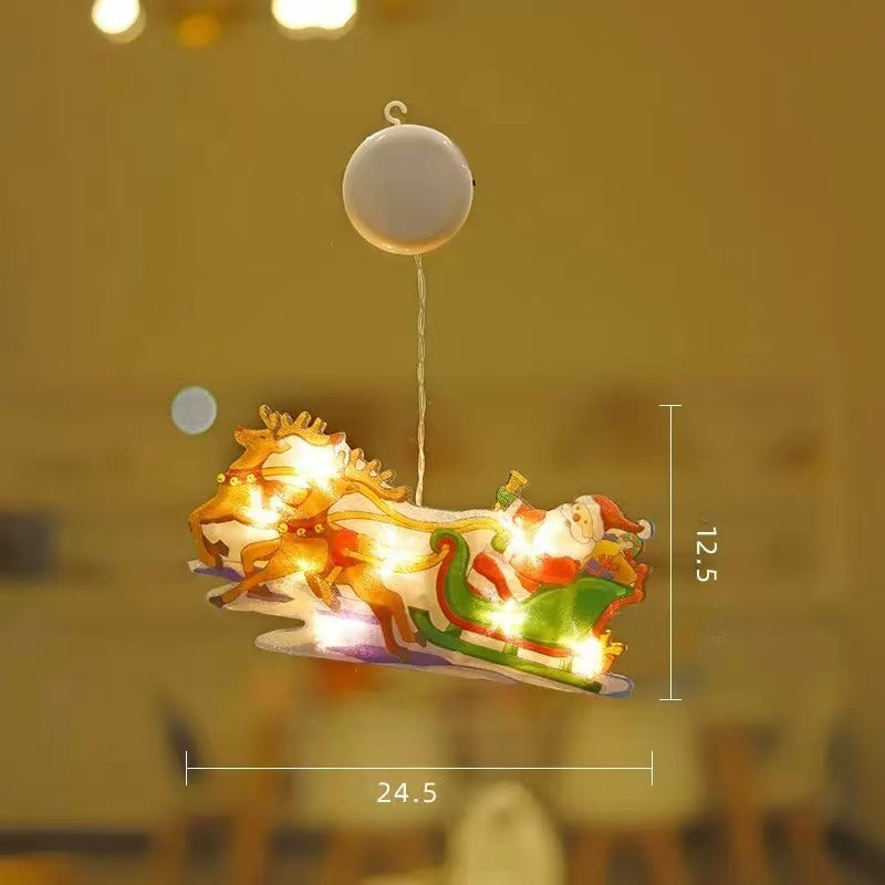 Christmas Window Hanging LED Decoration Lights