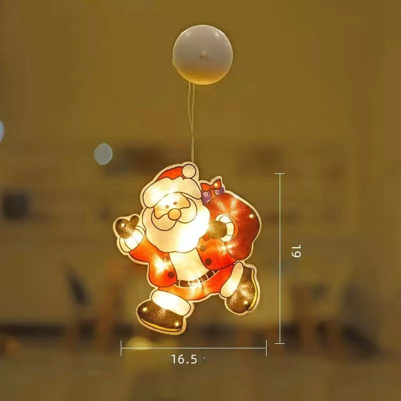 Christmas Window Hanging LED Decoration Lights