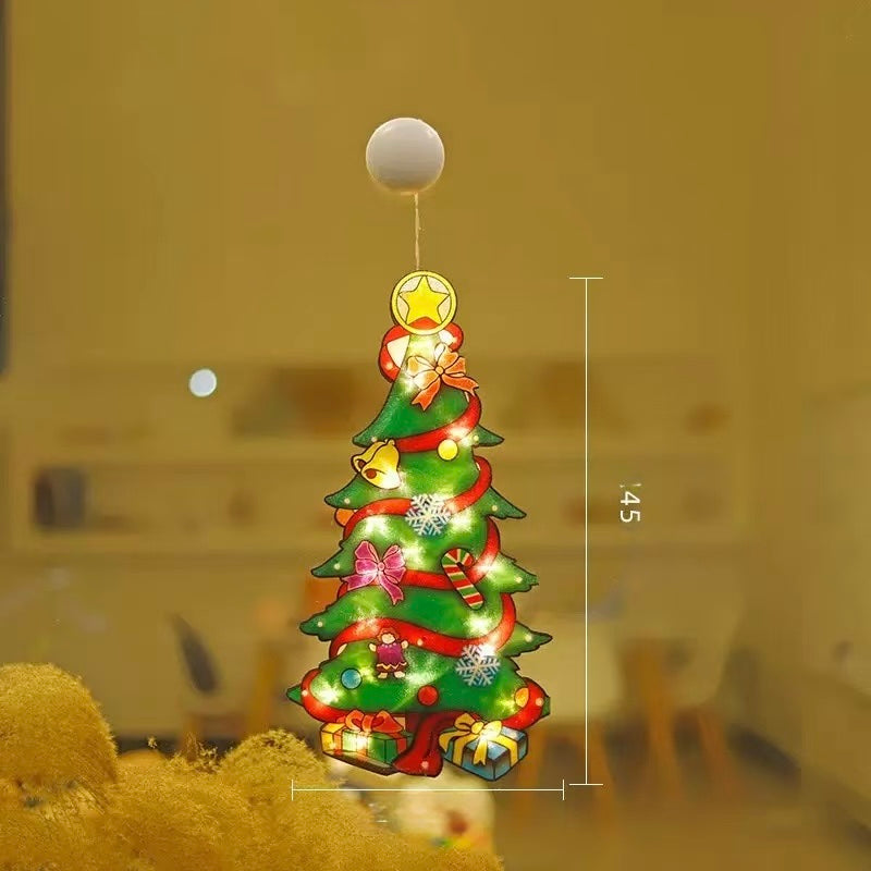Christmas Window Hanging LED Decoration Lights