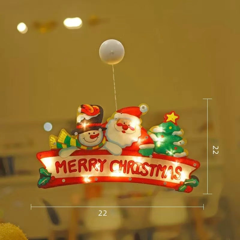 Christmas Window Hanging LED Decoration Lights