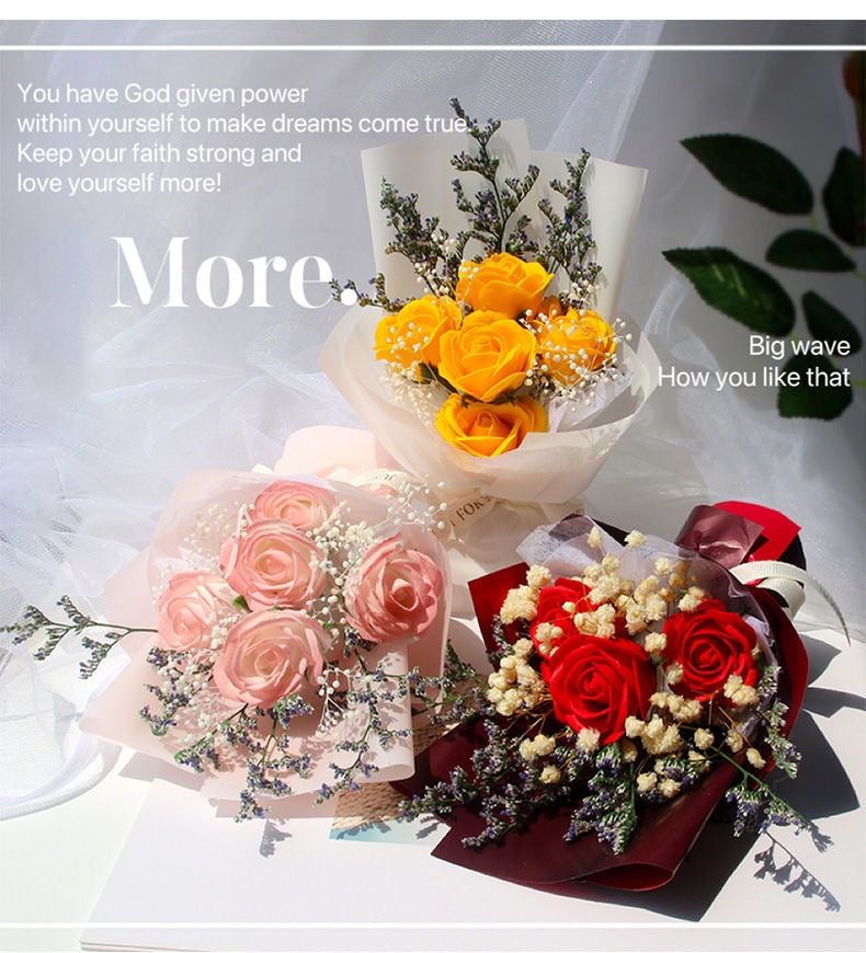 LED ENCHANTED ROSE FLOWER BIG GLASS DOME