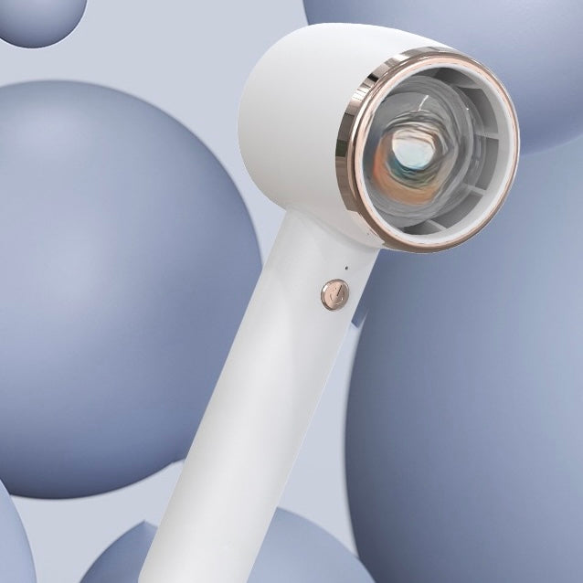 Portable Mini Handheld Turbo Fan – Long Battery Life, USB Rechargeable, 3-in-1 Desk Fan & Phone Stand