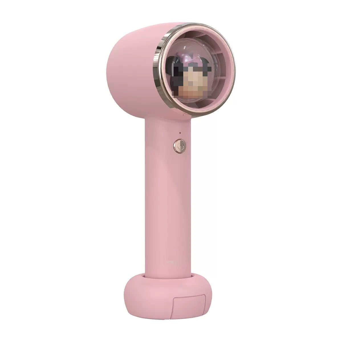 Portable Mini Handheld Turbo Fan – Long Battery Life, USB Rechargeable, 3-in-1 Desk Fan & Phone Stand