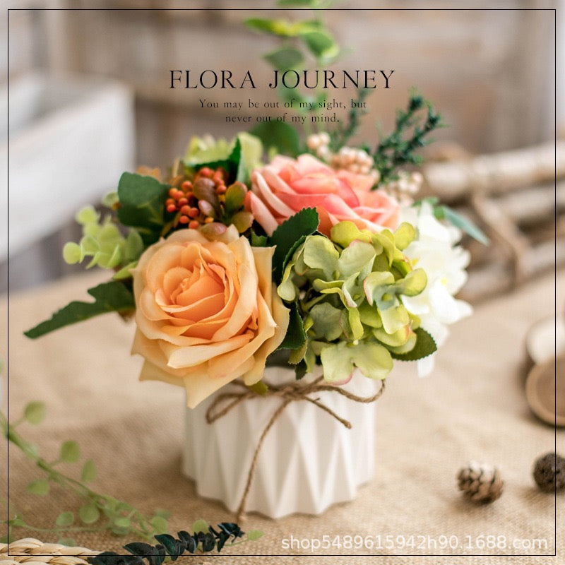 Nordic Artificial Flowerpot