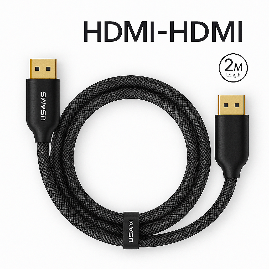 USAMS HDMI-HDMI 2.0 CABLE 2M