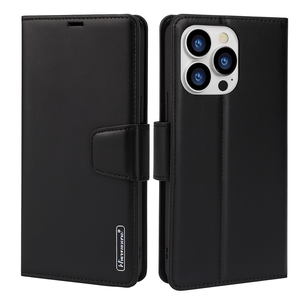 Hanman Mill Series Leather Wallet Flip Case-Samsung A05s