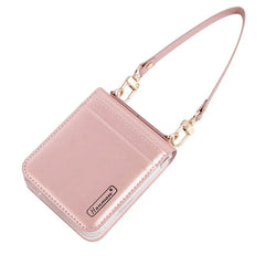 Hanman Mill Series Leather Wallet Flip Case-SAMSUNG Z FLIP6