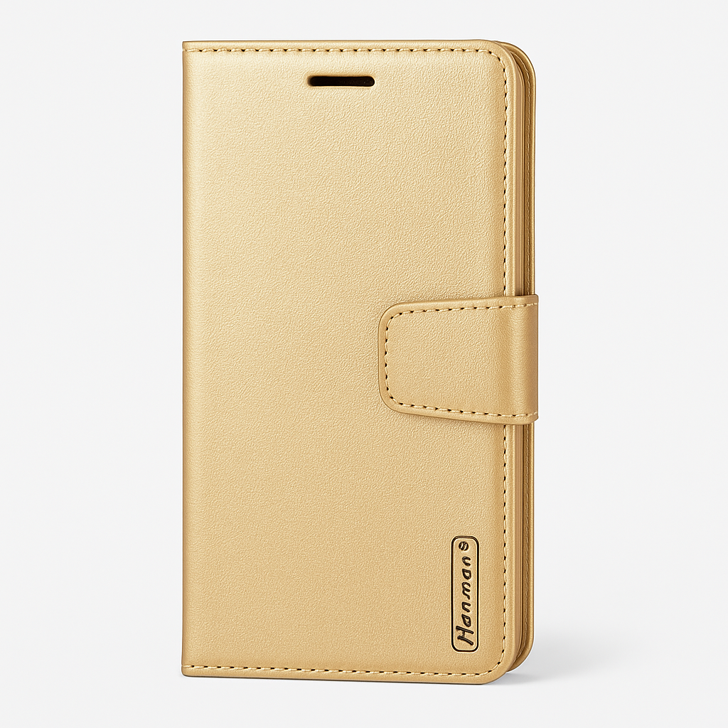 Hanman Mill Series Leather Wallet Flip Case-SAMSUNG Z FOLD4