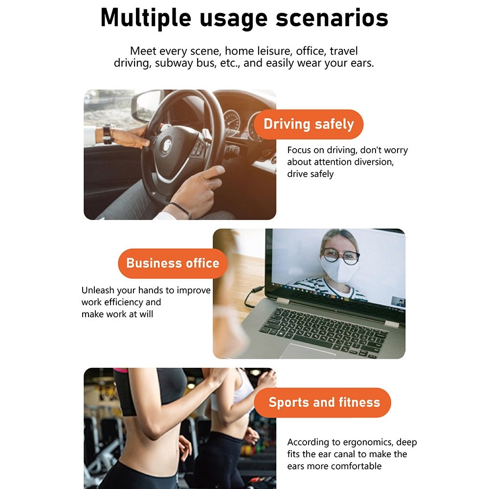 HILEO HI8 BUSINESS OPEN EARPHONE