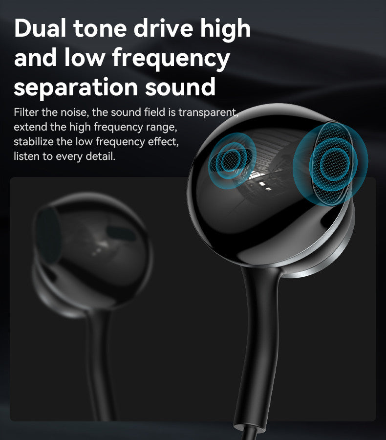 YESIDO YH41 Type-C Aluminum Alloy In-ear Wired Earphone